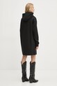 HUGO rochie din bumbac 50528569 negru AW24