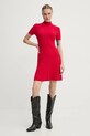 Φόρεμα HUGO 50514293 κόκκινο AW24