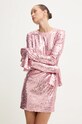 Сукня Rotate 1131502307 рожевий AW24