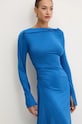 Victoria Beckham rochie albastru 1424JDR005877A