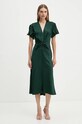 Φόρεμα Victoria Beckham 1424WDR005195D πράσινο AW24