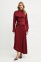 Îmbrăcăminte Victoria Beckham rochie 1424WDR005829A burgundia
