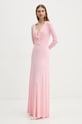 Платье Victoria Beckham 1424WDR005950A розовый