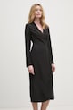 Calvin Klein rochie midi negru K20K207658