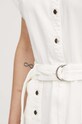 Morgan rochie din denim RDENIM RDENIM alb