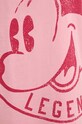Pamučna haljina Desigual 19-MICKEY x Disney 24WWVK79 roza