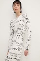 Desigual rochie HESIAN alb 24WWVK45