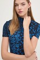 Φόρεμα Desigual PATCHSI σκούρο μπλε 24WWVK10