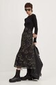 Šaty Desigual DARK PENSEE 24WWVK37 čierna AW24