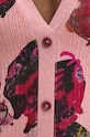 Desigual sukienka MAXFLOWER SCR różowy 24WWVF11