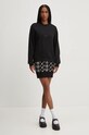 Desigual sukienka COEURS 24WWVF10 czarny AW24