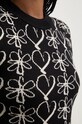 Desigual sukienka COEURS 24WWVF10 czarny