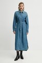 G-Star rochie din denim cu guler albastru D25183.D252