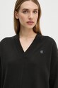 G-Star rochie din bumbac negru D25036.D562