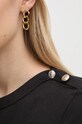 Bavlnené šaty Tommy Hilfiger čierna WW0WW42917
