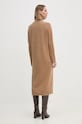 Μάλλινο φόρεμα Tommy Hilfiger WW0WW43080 μπεζ AW24