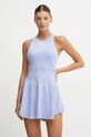 adidas Performance sukienka sportowa z elastanem fioletowy IW8814