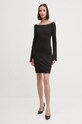 Calvin Klein Jeans rochie J20J224162 negru AW24