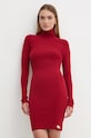 Φόρεμα Calvin Klein Jeans κόκκινο J20J224150