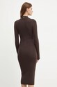 Odzież MICHAEL Michael Kors sukienka wełniana MF482Q14VR brązowy