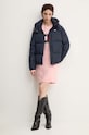 Tommy Jeans rochie din amestec de lana DW0DW18719 roz AW24
