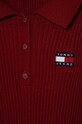 Îmbrăcăminte Tommy Jeans rochie DW0DW18734 burgundia
