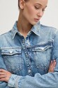 Tommy Jeans rochie din denim albastru DW0DW19748