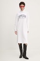 Tommy Jeans sukienka bawełniana DW0DW19808 biały AW24