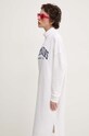 Бавовняна сукня Tommy Jeans білий DW0DW19808