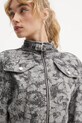 Moschino Jeans rochie din denim 0422.8722 gri
