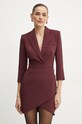 Φόρεμα Elisabetta Franchi μπορντό AB63146E2.NORBLIN