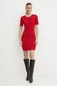 Obleka Morgan RMISTY RMISTY rdeča AW24