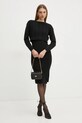 Morgan sukienka i sweter RMNATE RMNATE czarny AW24
