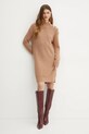 Платье с примесью шерсти Morgan RMSTORI RMSTORI коричневый AW24