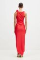 Clothing Coperni dress Asymmetric Flower Gown COPR44545 red