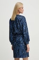 ZADIG&VOLTAIRE sukienka z domieszką jedwabiu WWDR01365 niebieski AW24