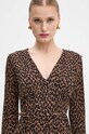 Never Fully Dressed vestito Leopard Celeste Dress NFDDR1701