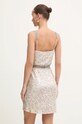 Oblečenie Šaty Never Fully Dressed Mini Mimi Dress NFDDR1657 strieborná