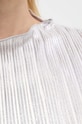 Never Fully Dressed rochie Silver Plisse Sophia NFDDR1588