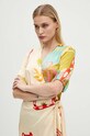Платье Never Fully Dressed Vienna Wrap Dress NFDDR1567 мультиколор AW24
