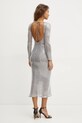 Bardot sukienka VERONA 58859DB srebrny SS25