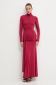 Bardot sukienka ALIX 59467DB bordowy AW25