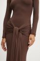 Bardot rochie ALIX 59467DB maro