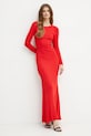 Bardot rochie AMARO 59510DB rosu AW24