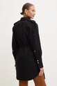 Îmbrăcăminte Patou rochie din lana DR1530189 negru