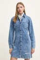 Karl Lagerfeld Jeans sukienka jeansowa 246J1302 niebieski AW24