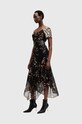 Сукня AllSaints LEAH W051DB чорний