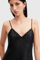 AllSaints rochie CHANTELLE W062DB negru AW24