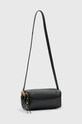 Doplňky Kožená kabelka AllSaints MIRO BARREL W064XB černá