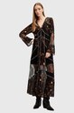 Сукня AllSaints BRYN візерунок чорний W065DB